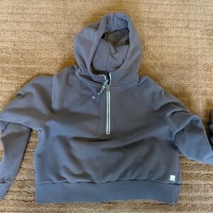 Vuori Restore Half Zip Hoodie Chia